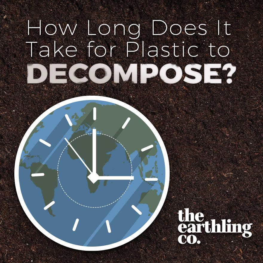 How Long Does It Take For Plastic To Decompose? - The Earthling Co.