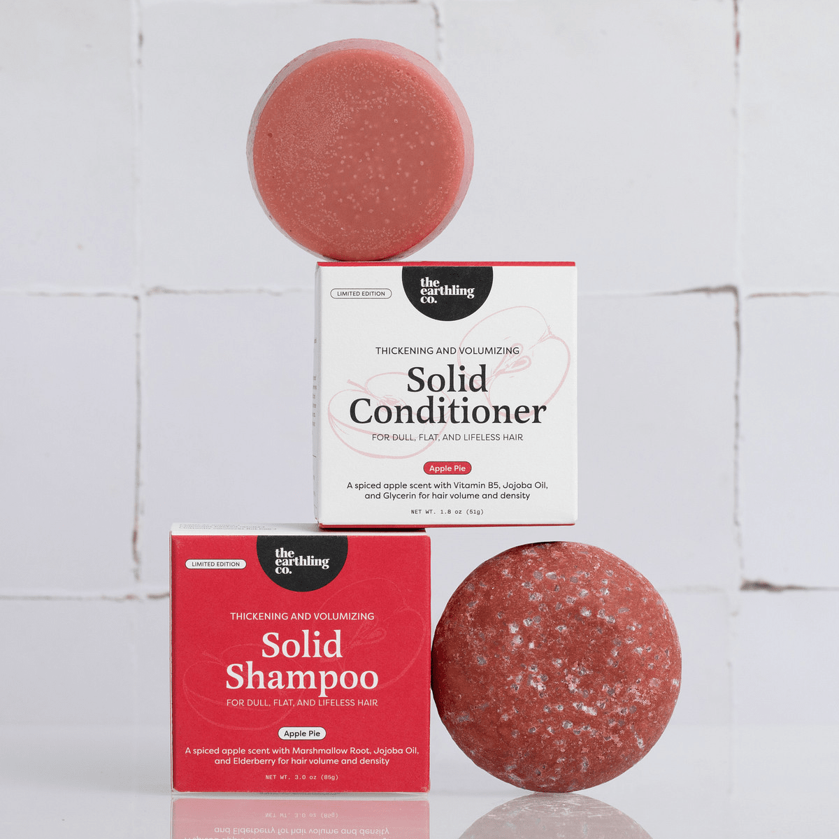 Apple Pie Shampoo and Conditioner For Thickness & Volume