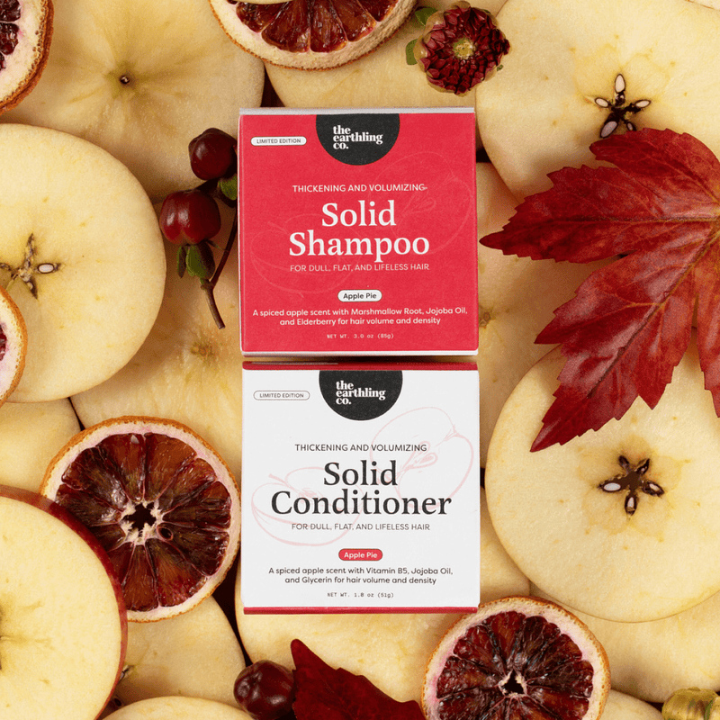 Apple Pie Shampoo and Conditioner For Thickness & Volume