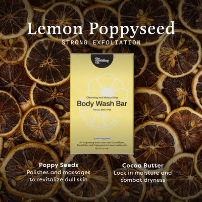 Lemon Poppyseed Body Wash Bar
