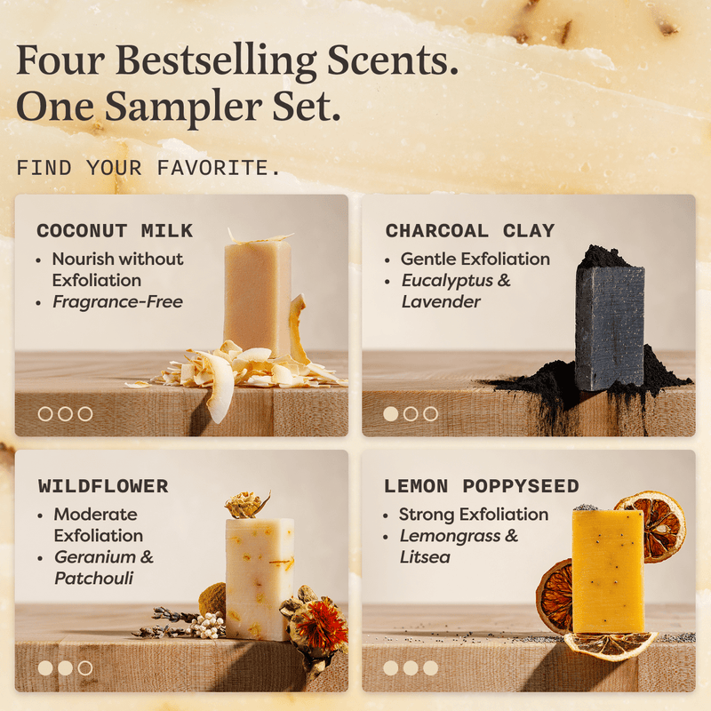 Body Wash Bar Sampler
