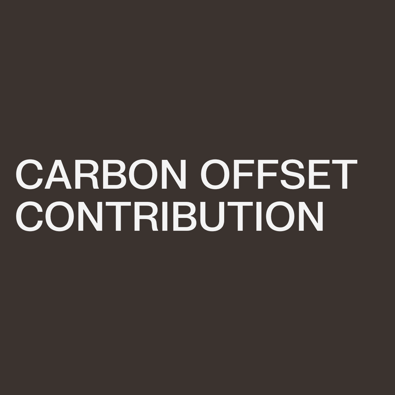 
        Carbon Offset Contribution