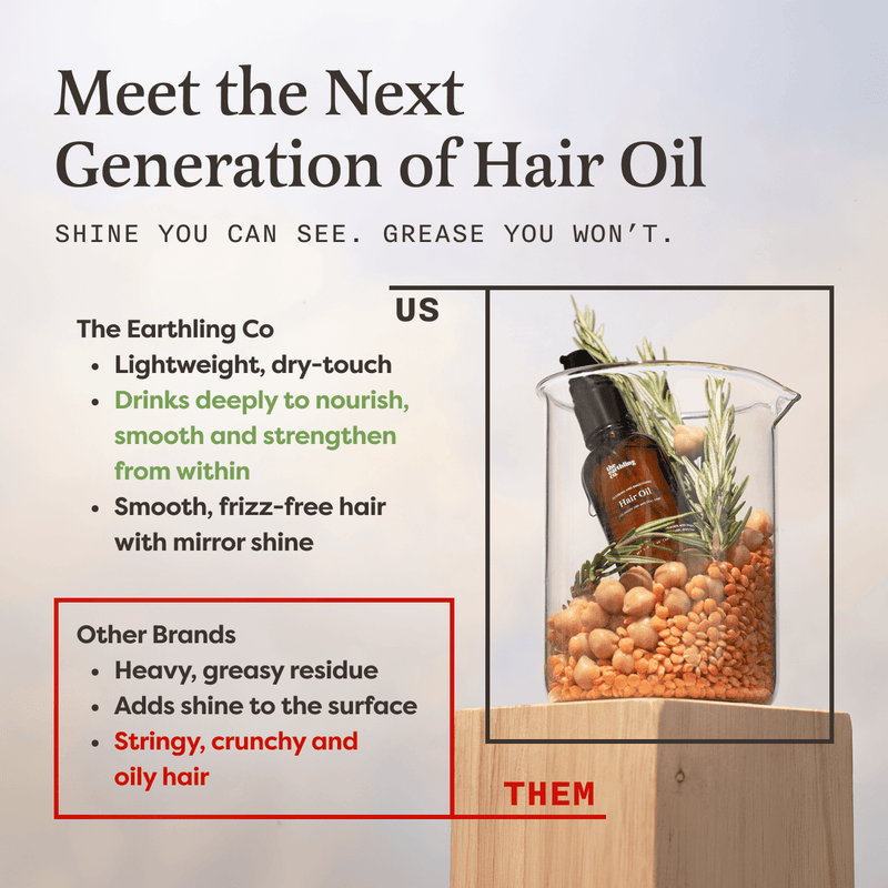 Glossing and Smoothing Hair Oil
