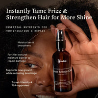 
            Hair & Body Oil for Repair & Strength