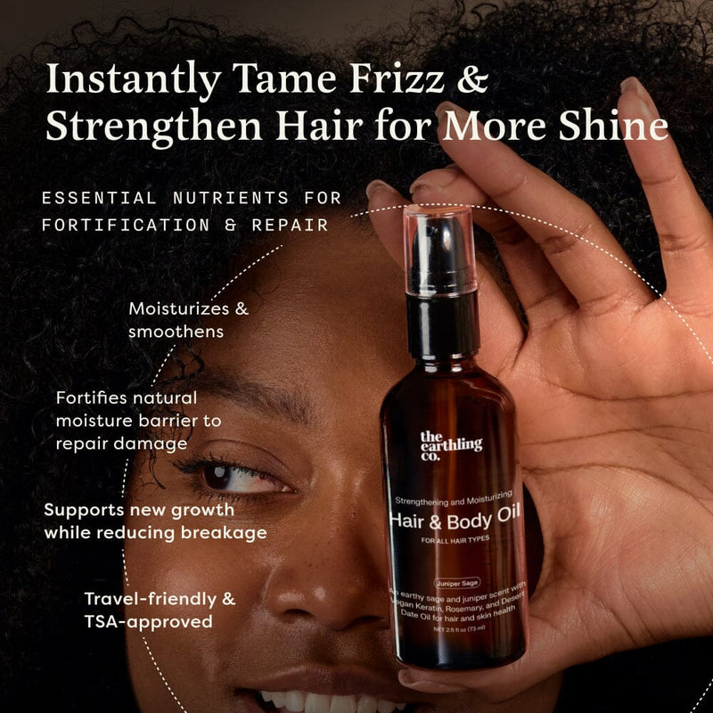 Hair & Body Oil for Repair & Strength