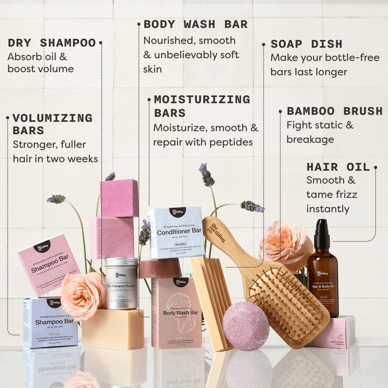 Shampoo and Conditioner for Thickness & Volume