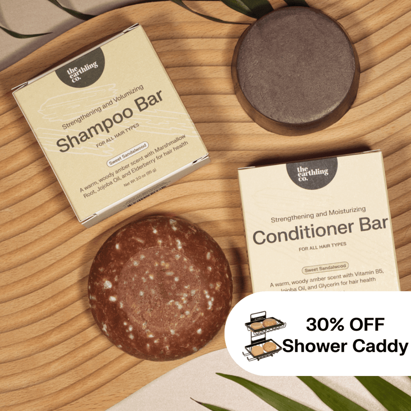 Shampoo and Conditioner for Thickness & Volume + 30% OFF Shower Caddy