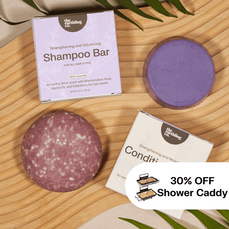 Shampoo and Conditioner for Thickness & Volume + 30% OFF Shower Caddy