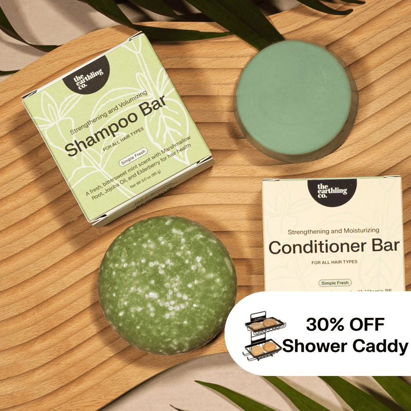 Shampoo and Conditioner for Thickness & Volume + 30% OFF Shower Caddy