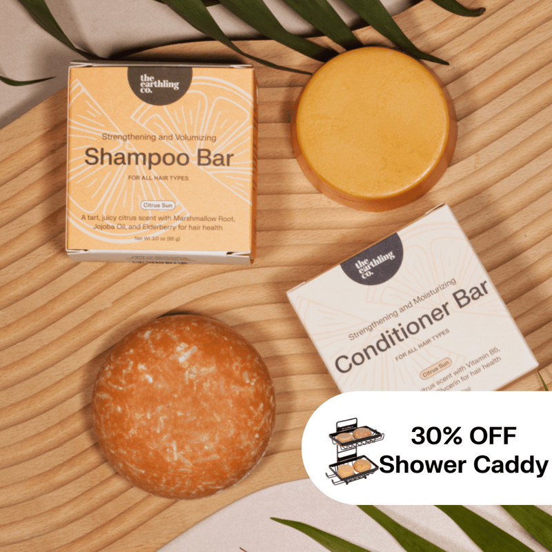 Shampoo and Conditioner for Thickness & Volume + 30% OFF Shower Caddy