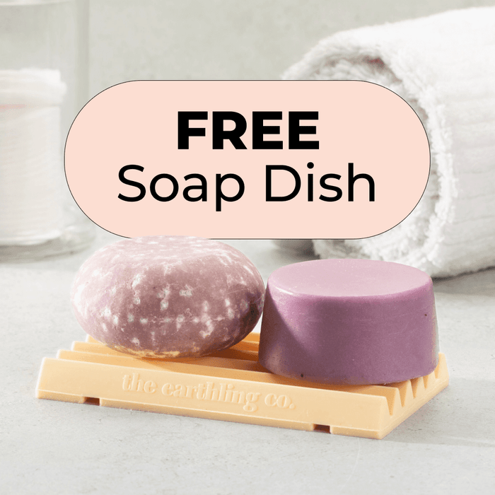 Shampoo and Conditioner for Thickness & Volume + Includes Free Soap Dish 