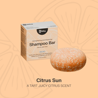 
            Shampoo Bar For Hair Strengthening Citrus Sun