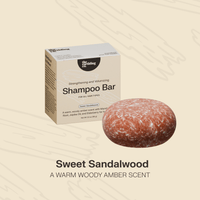 
            Shampoo Bar For Hair Strengthening Sweet Sandalwood