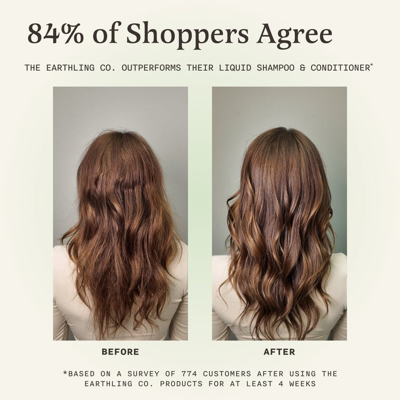 Shampoo and Conditioner for Moisture & Strength