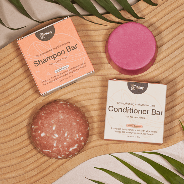 Shampoo & Conditioner for Hair Strength and Moisture 