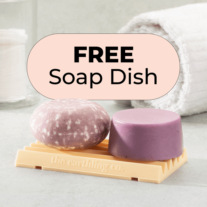 
        Shampoo & Conditioner for Hair Strength and Moisture + Includes Free Soap Dish