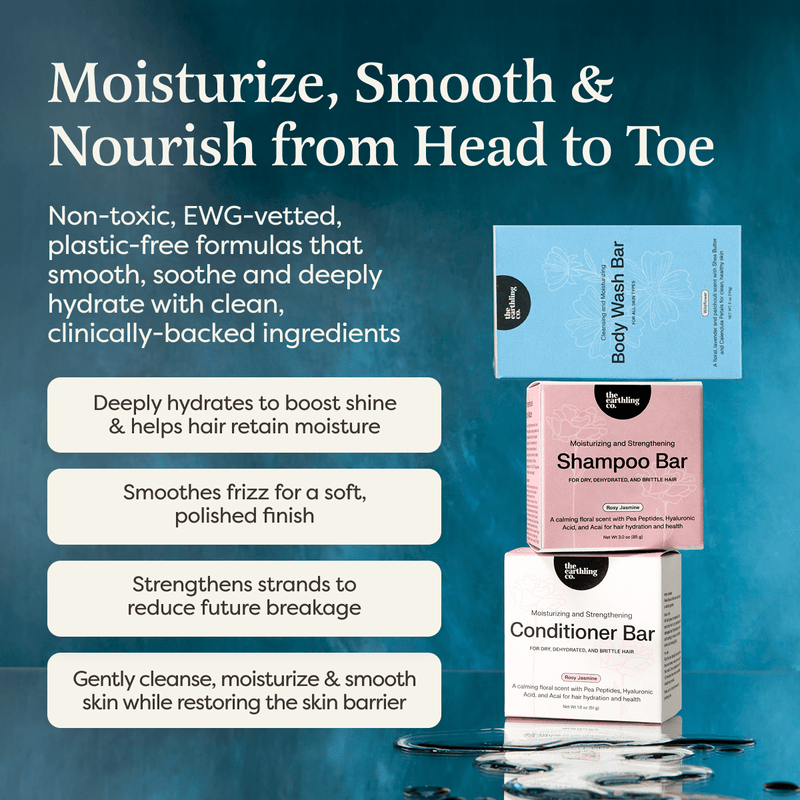 Shower Routine Bundle for Moisture & Strength